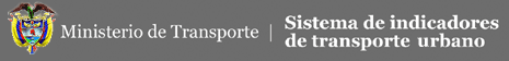 Ministerio de Transporte - Sistema de indicadores de transporte urbano
